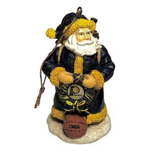 Indiana Pacers Ornament Santa NBA Figure Christmas Holiday Tree New In Box